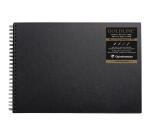 Goldline carnet spiralé 64F A3 140g I - Blanc