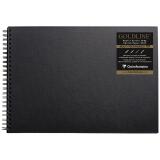 Goldline carnet spiralé 64F A3 140g I - Blanc