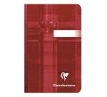 Carnet brochure dos toilé 9x14 cm 192 pages petits carreaux - Assortis