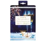 SET DE CORRESPONDANCE THÉMATIQUE, 8 enveloppes Pollen C6 (114x162mm) 120g + 8 cartes pliées 110x155m 185g, Fin d'année