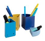 Pot à crayons modulable The Quarter Bee Blue - Couleurs assorties