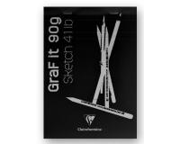 GraF'it bloc agrafé 80F A6 90g - Noir