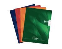 Cahier piqué 8000 CARTE 24x32 cm 96 pages petits carreaux 90 g - Assortis