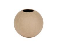 Vase boule 10,5x11x11cm - Kraft