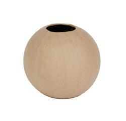 Vase boule 10,5x11x11cm - Kraft
