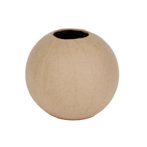 Vase boule 10,5x11x11cm - Kraft
