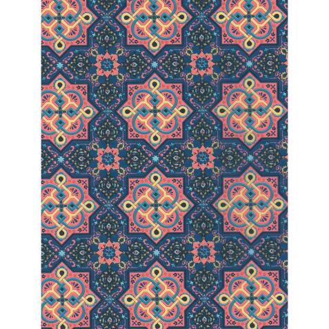 * 705 - Pochette 20 feuilles Décopatch - Violet