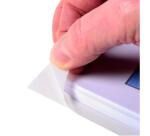 Sachet de 2 pochettes adhésives à soufflet - PP Haute Qualité 20/100e - A4 - Cristal