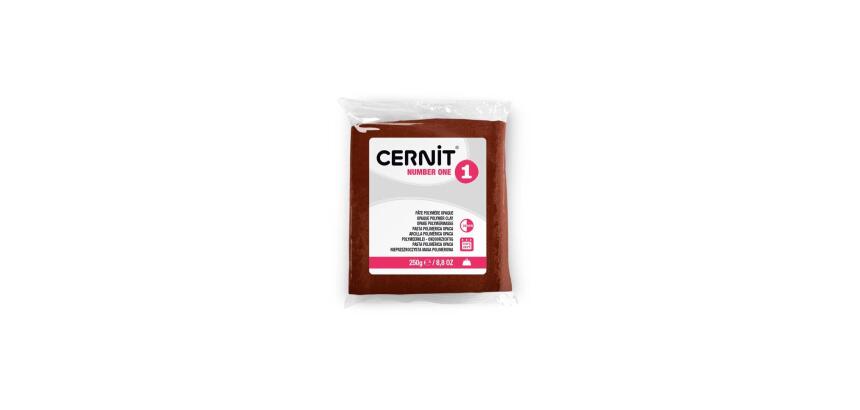 Cernit n°1 250 g Brun - Brun