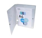 Filing Box with Press Stud Closure PP Opaque A4