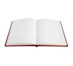 Livre d'or Cuir Alpille 140 pages ivoire - 26x22cm vertical