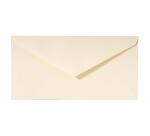 20 enveloppes DL (110x220mm) paille gommées - ivoire