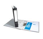 Classeur à levier cartonné Exacompta Prem'Touch papier marbre A4 - Dos 5 cm