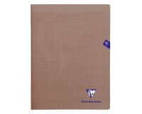 Cahier piqué Mimesys 24x32cm 96 pages grands carreaux couverture polypropylène