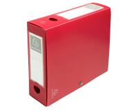 Cartella portaprogetti con bottone dorso 80mm polipropilene Opak - A4