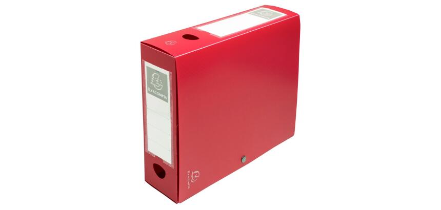 Exacompta Stud Filing Box A4 D80mm PP