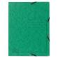 Chemise à élastique 3 rabats carte lustrée 355gm2 - A4