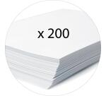 Boite de classement Exabox Dos 25mm Carte lustrée Scotten - A4