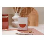 Terracotta, Pot à crayons carré 8,5x8,5x11 cm