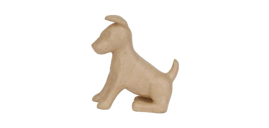 Chien 35cm - Kraft