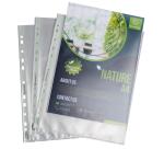 Exacompta Forever Recycled PP Punched Pockets A4+ Pack of 50 - Translucent