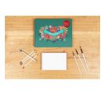 Frida Kahlo, Carnet d'artiste reliure intégrale 32 x 24 cm, 40 feuilles de papier dessin blanc multitechniques 180g