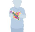 Boîte créative, Tableaux de sable coloré - Multicolore