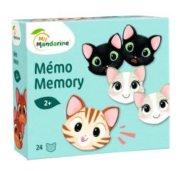 Mémory, Chats et expressions - Multicolore