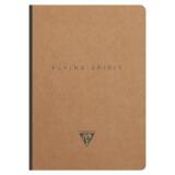 Flying Spirit carnet brochure cousue A5 192 pages ligné motifs assortis papier ivoire 90g - Kraft