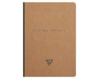 Flying Spirit carnet brochure cousue A5 192 pages ligné motifs assortis papier ivoire 90g - Kraft