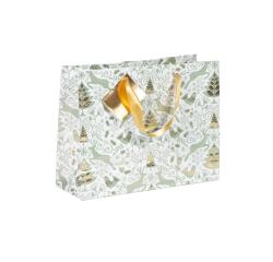 Dans les bois, sac shopping 32x13x24,5cm - Vert