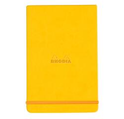 Rhodia Hardcover Webnotepad - A5 ? Lined - Daffodil Yellow