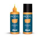 Darwi Flacon de 80 ml de Peinture Acrylique Universelle Opaque - Ocre