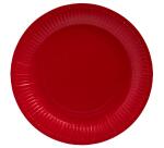 20 Assiettes en carton rondes, 23 cm