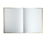 Livre d'or Balacron avec titre 100 pages blanches - 27x22 cm vertical