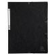 Chemise 3 rabats à élastiques carte lustrée 400g/m2 - A4
