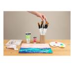 Darwi For You Pinceau plat 7,3 mm T 6 - Blanc