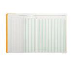 Register 32x25 cm - 13 kolommen op 2 pagina's - 33 lijnen - 80 blad - Geassorteerd