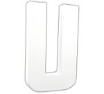 Lettre U 20,5cm - Blanc