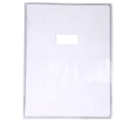 Protège-cahiers cristal PVC 12/100ème 24x32 cm - Incolore