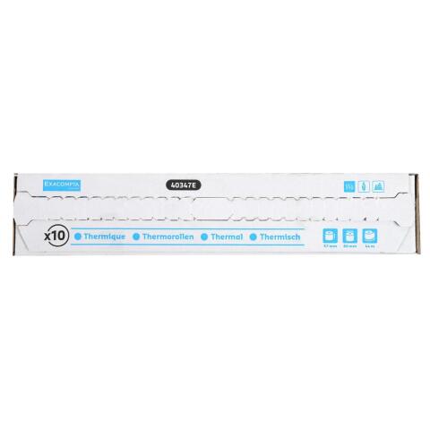 Papel térmico Exacompta Safecontact SBPA 57 x Ø 60 mm x 12 mm x 44m 55 g 40347E- 1 capa