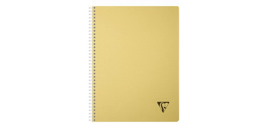 LINICOLOR integral binding notebook, A4, yellow
