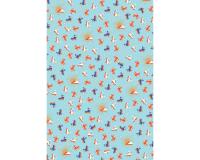 866 - Pochette 20 feuilles Décopatch Texture - Bleu