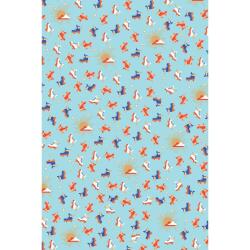 866 - Pochette 20 feuilles Décopatch Texture - Bleu