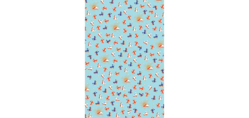 866 - Pochette 20 feuilles Décopatch Texture - Bleu