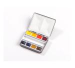 Aquarelle Boite Bijou 8 demi-godets