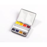 Aquarelle Boite Bijou 8 demi-godets