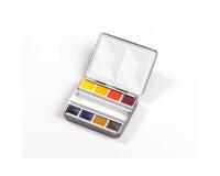 Aquarelle Boite Bijou 8 demi-godets