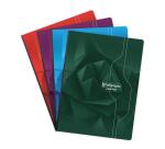 7000, Notitieschrift harde kaft genaaid 24x32cm 96 blad séyès70g. - Geassorteerde kleuren