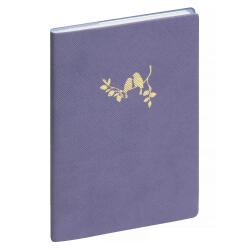 Agenda de poche SAS 15 Agora Elise 10.5 cm x 15.5 cm Semainier Août 2025 à Août 2026 - Violet